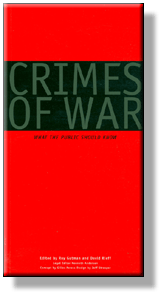 Cover of Crimes of War - What the Public Should Know
