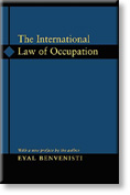 The International Law of Occupation